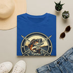 Fish S&P 2 Template 2 design 1 Bass Fishing Badge