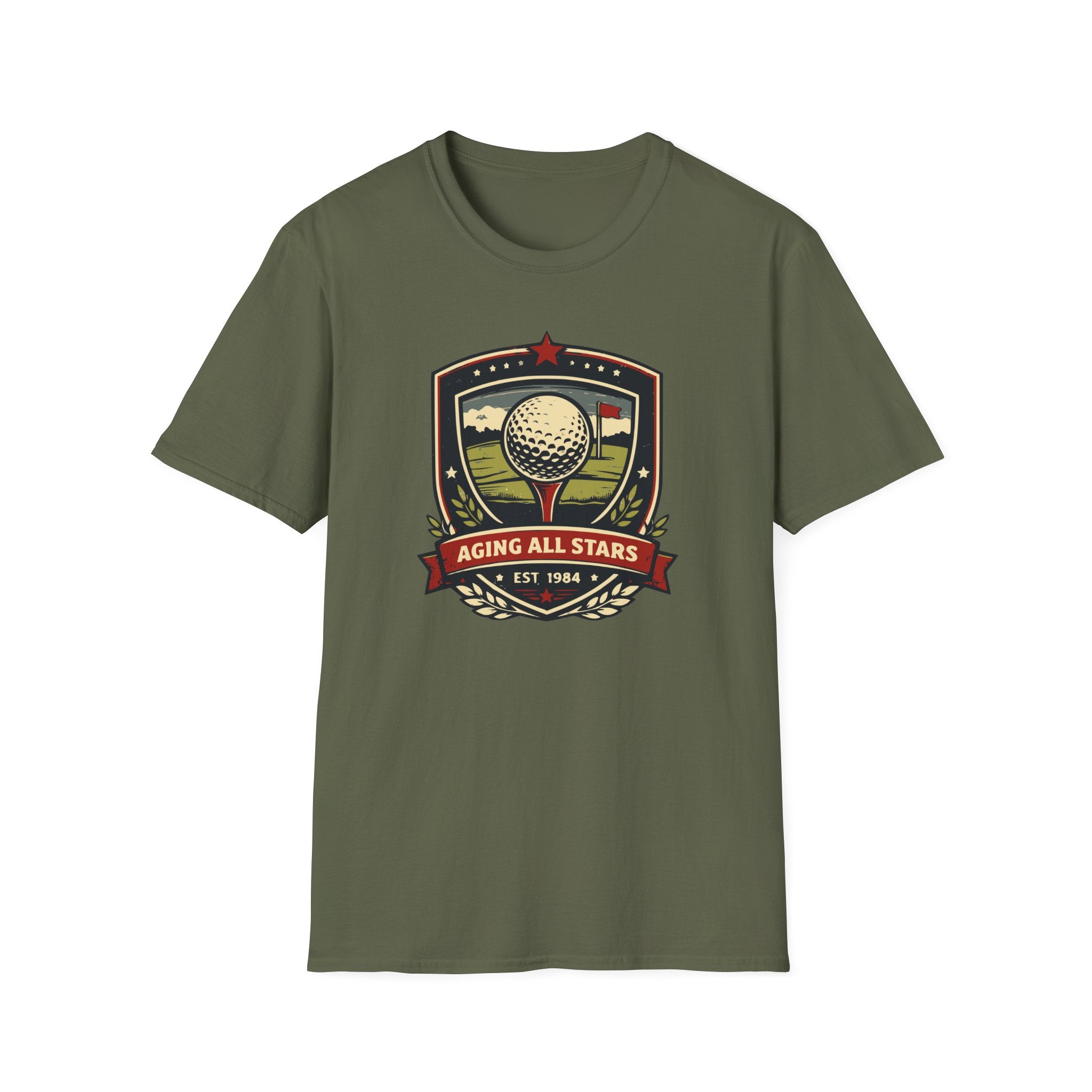 Golf S&P 2 Template 2 design 3 Vintage Golf Scene