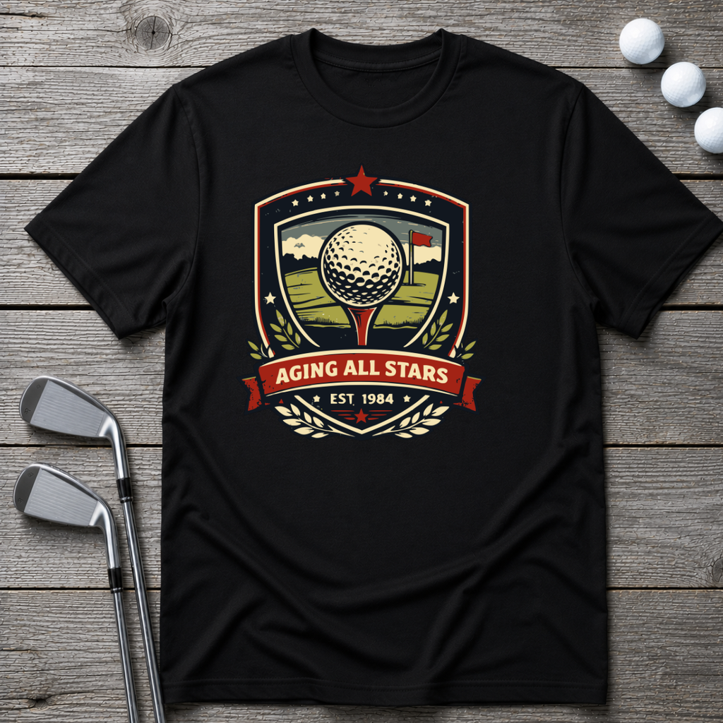 Vintage Golf Scene