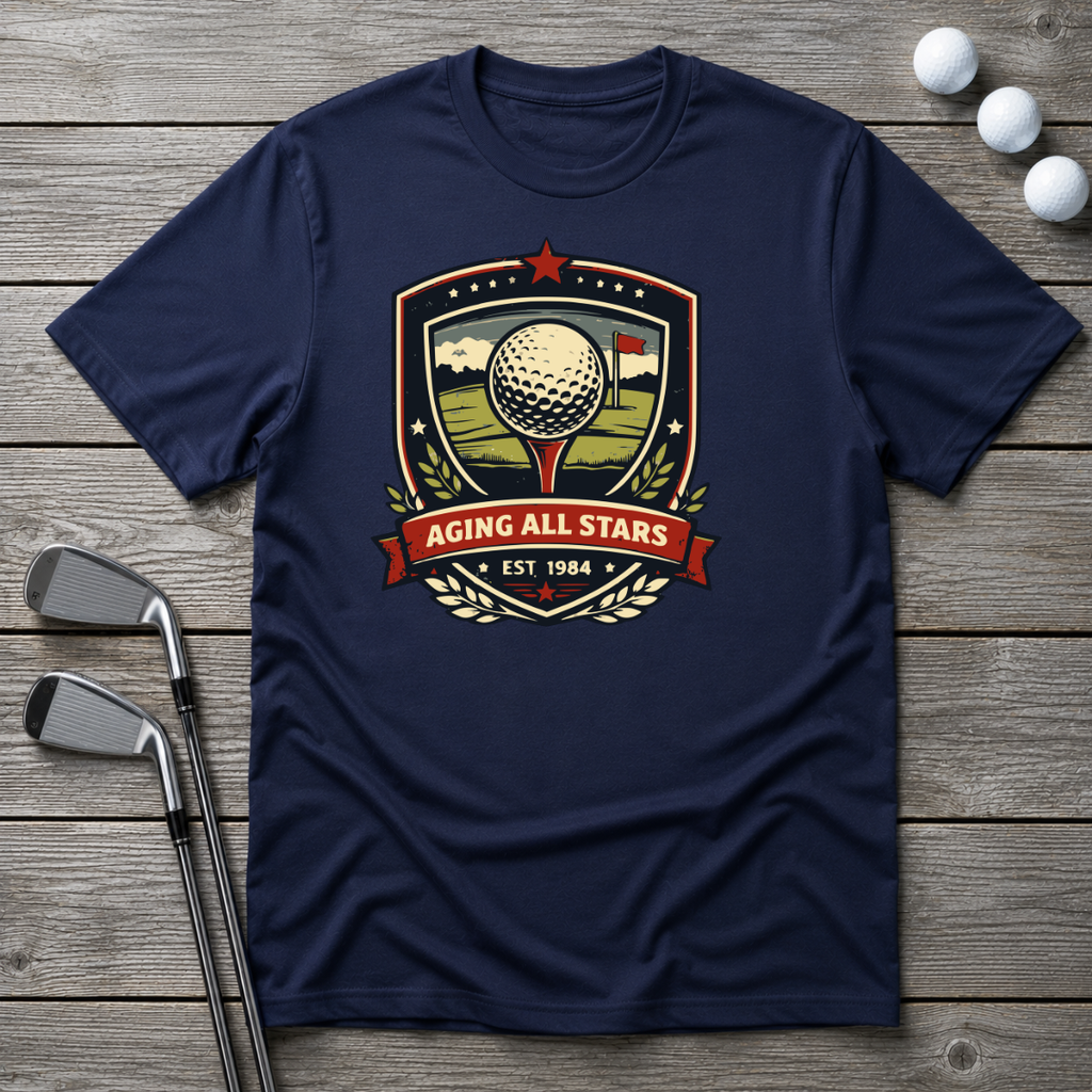 Vintage Golf Scene