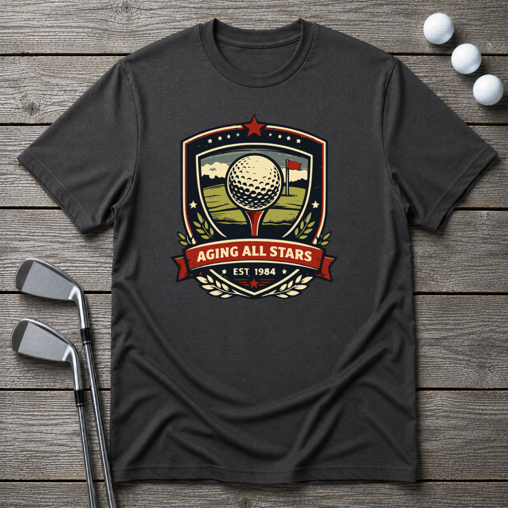 Vintage Golf Scene