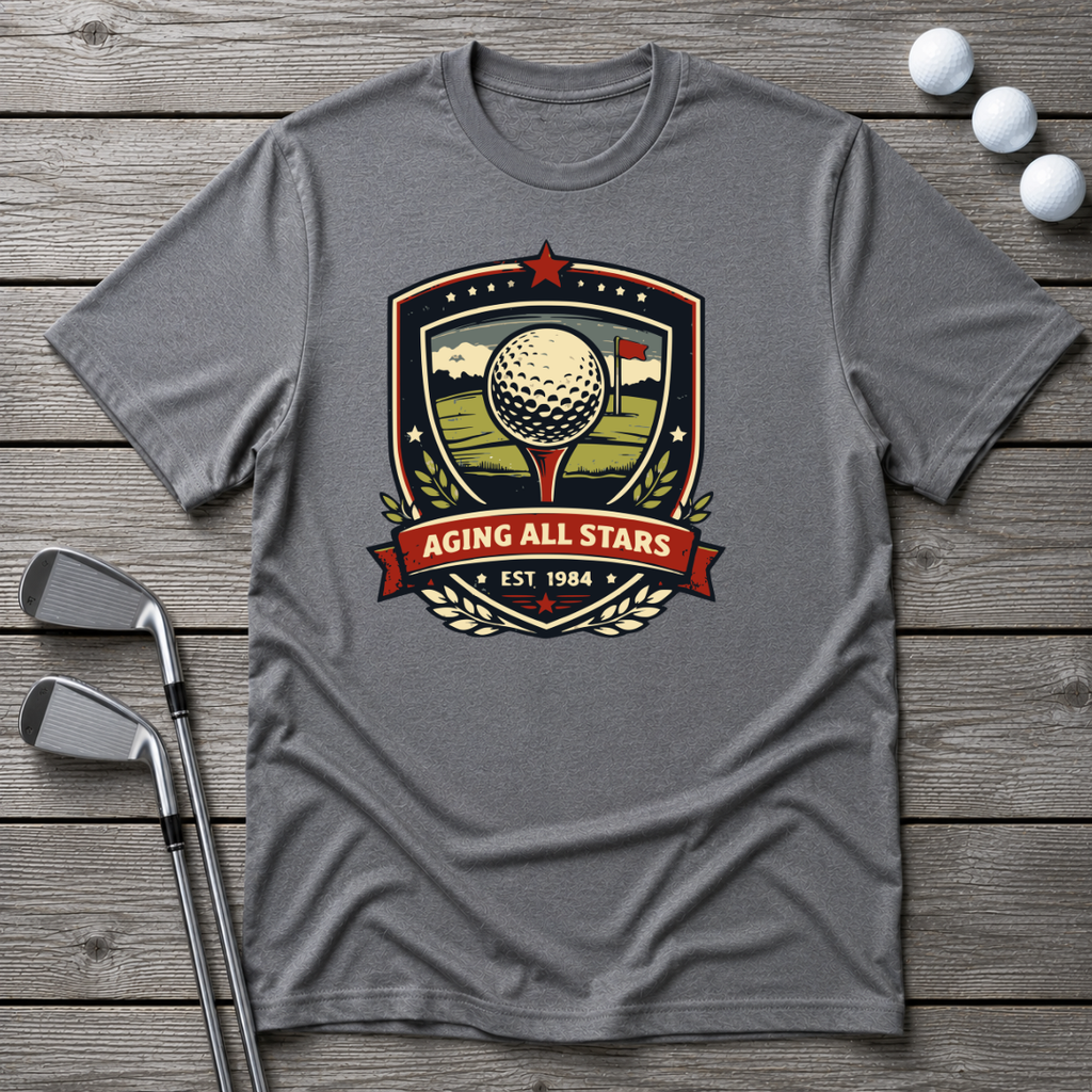 Vintage Golf Scene