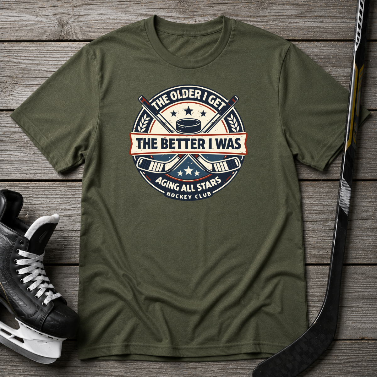 Vintage Hockey Player