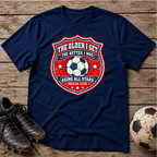 Aging All Stars Soccer T-Shirt — "The Older I Get The Better I Was" Vintage Soccer Tee
