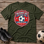 Aging All Stars Soccer T-Shirt — "The Older I Get The Better I Was" Vintage Soccer Tee