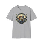 Fish S&P 2 Template 2 design 1 Bass Fishing Badge